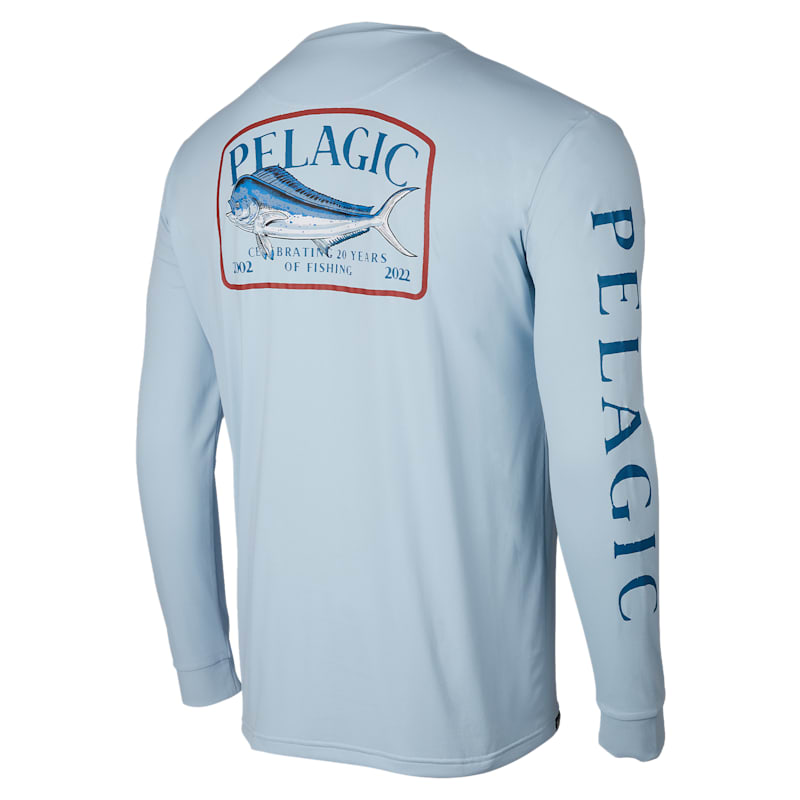 Pelagic Aquatek Game Fish Performance Fishing Long-Sleeve Shirt for Men