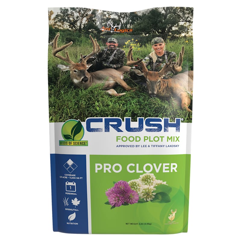 Ani-Logics CRUSH Pro Clover Food Plot Mix Deer Supplement