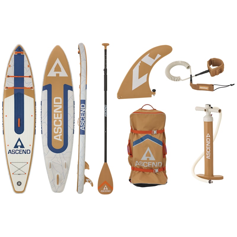 Ascend 11'6'' Inflatable Stand-Up Paddleboard Package