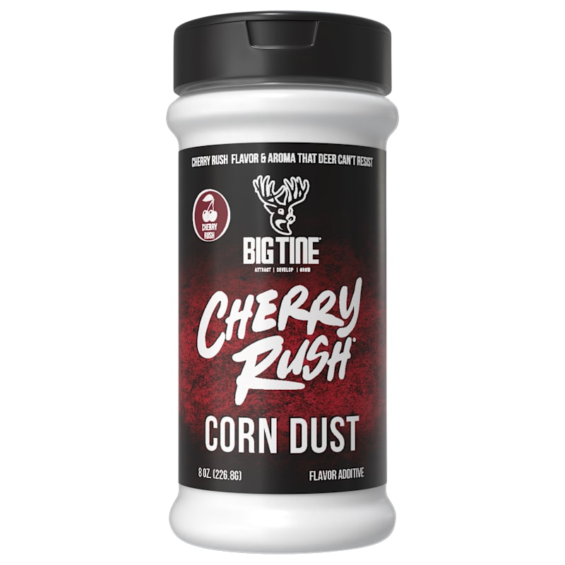 Big Tine Cherry Rush Corn Dust Deer Attractant