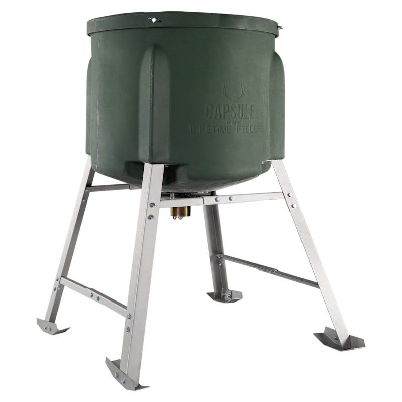 Capsule Feeders Stand-and-Fill 400-lb. Capsule Game Feeder