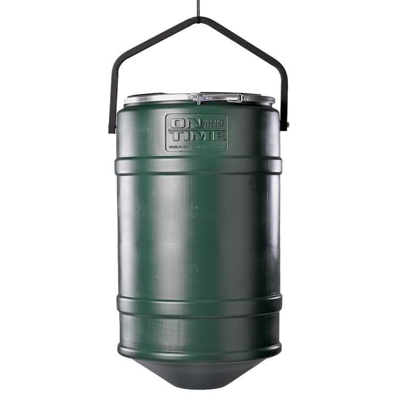 On Time 200-Lb. Barrel with Hanging Bracket