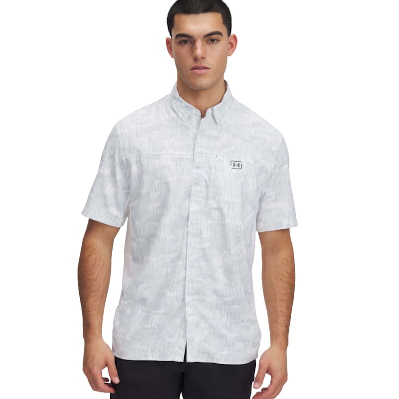 Under Armour Fish Pro Hybrid Printed Short-Sleeve Shirt