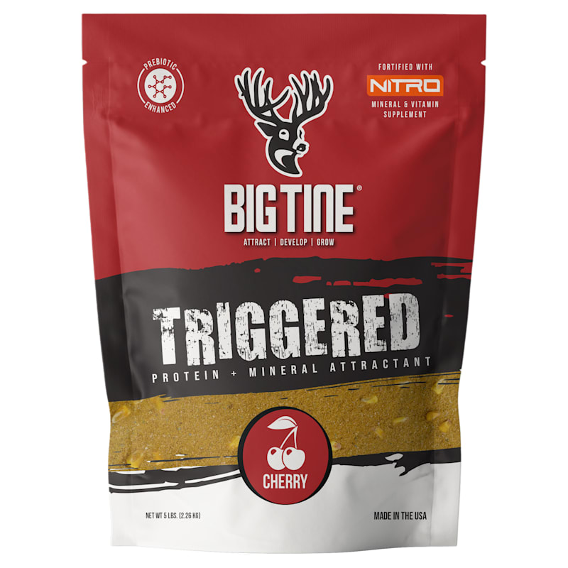 Big Tine Triggered Protein and Mineral Attractant
