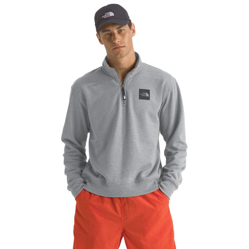 The North Face Box Half Dome Quarter-Zip Long-Sleeve Pullover for Men