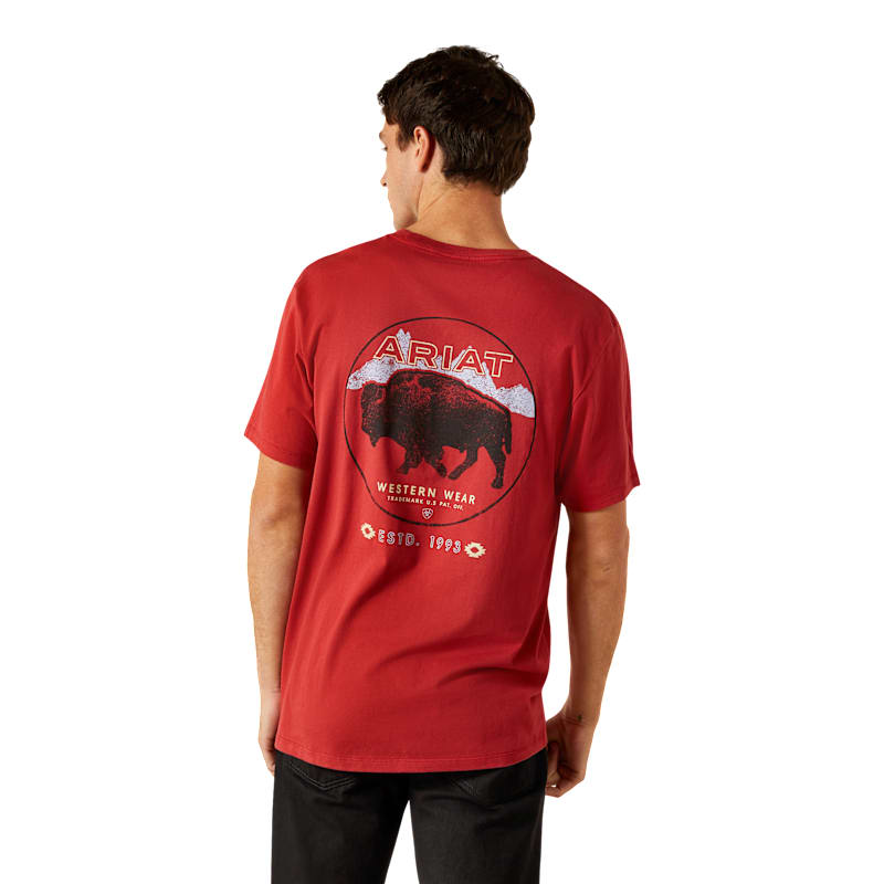 Ariat Patriot Buffalo Coin Short-Sleeve T-Shirt for Men