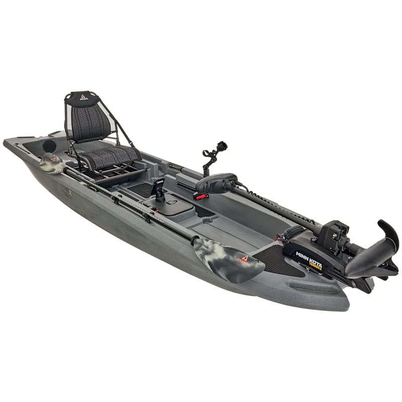 Ascend 133X Sit-On-Top Kayak Freshwater Tournament Fishing Package