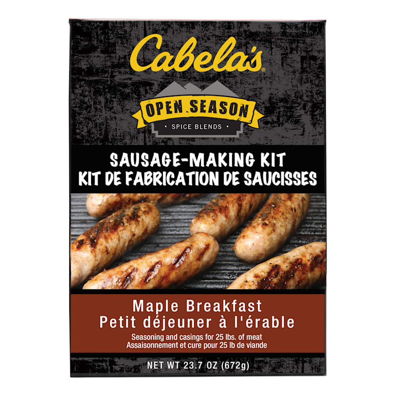 Cabela's Smokehouse Maple Breakfast Sausage Making Kit