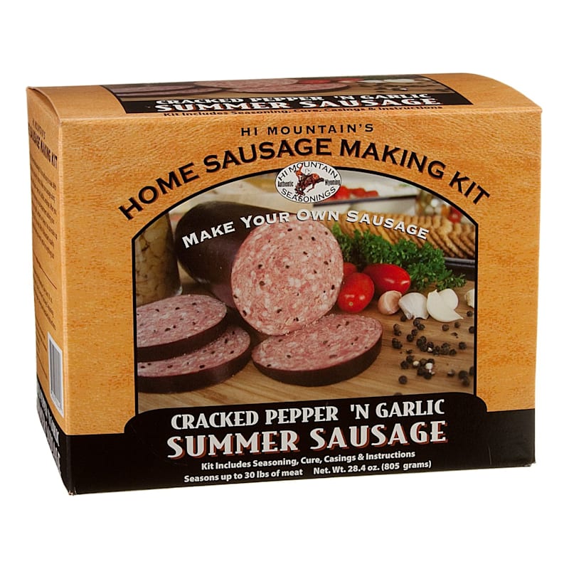 Hi Mountain Cracked Pepper 'N Garlic Summer Sausage Making Kit