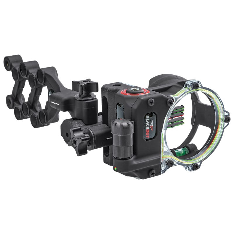 BlackOut 5-Pin Bow Sight with React Technology