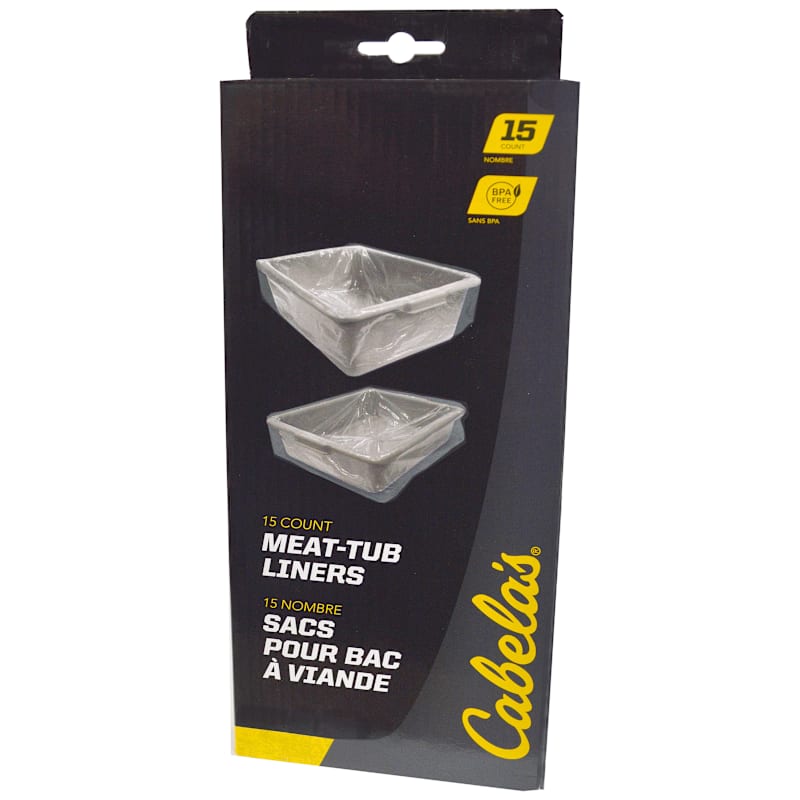 Cabela's Meat Tub Liners 15-Count