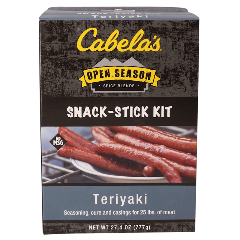 Cabela's Smokehouse Teriyaki Snack Stick Kit