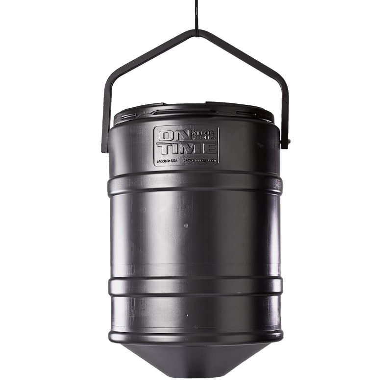 On Time 150-Lb. Feeder Barrel with Hanger