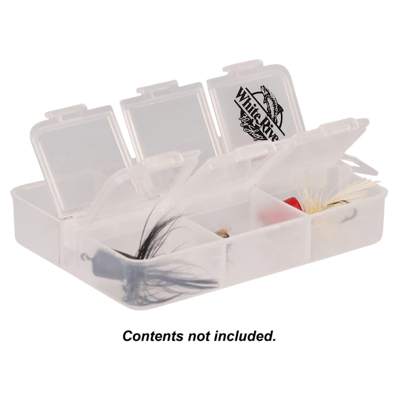 White River Fly Shop Multicompartment Fly Box
