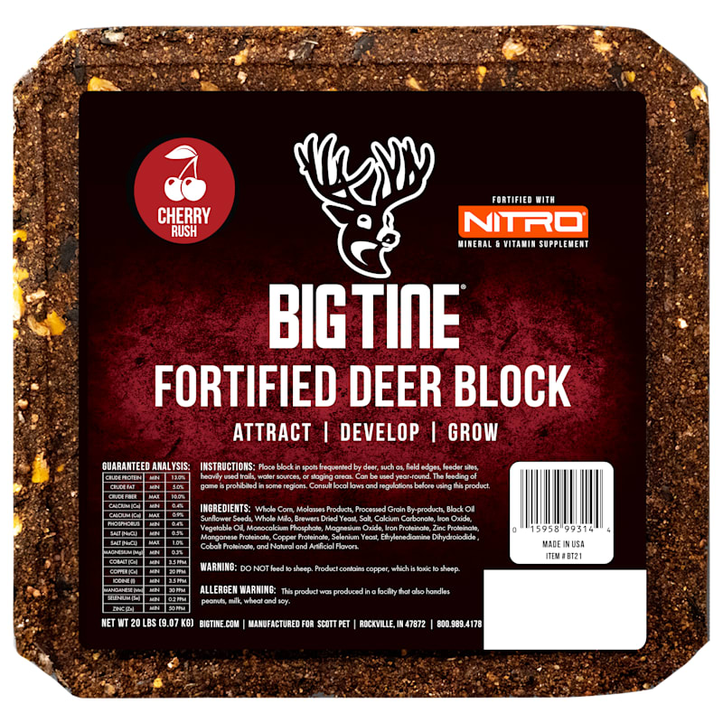 Big Tine Fortified Deer Block