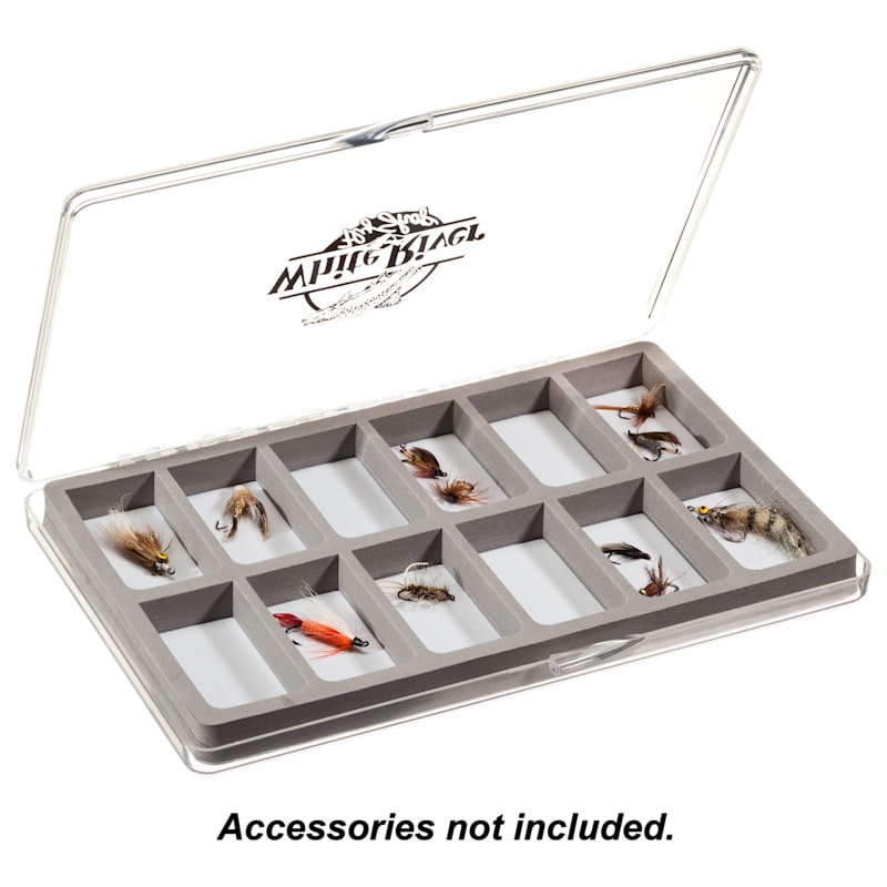 White River Fly Shop Riseform Extra Large Clear Fly Boxes