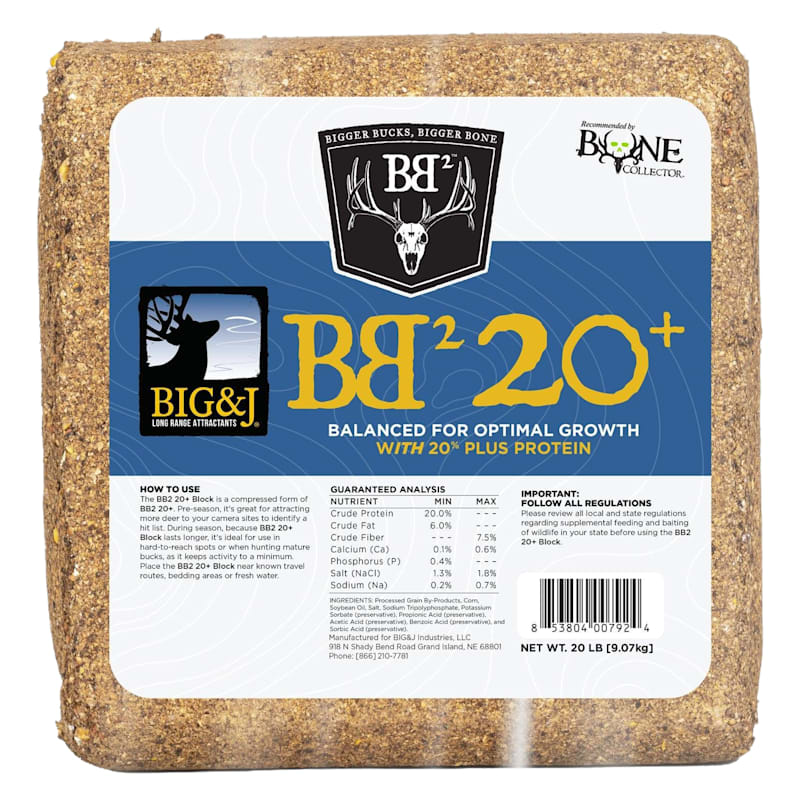Big & J BB2 20+ Deer Attractant Block