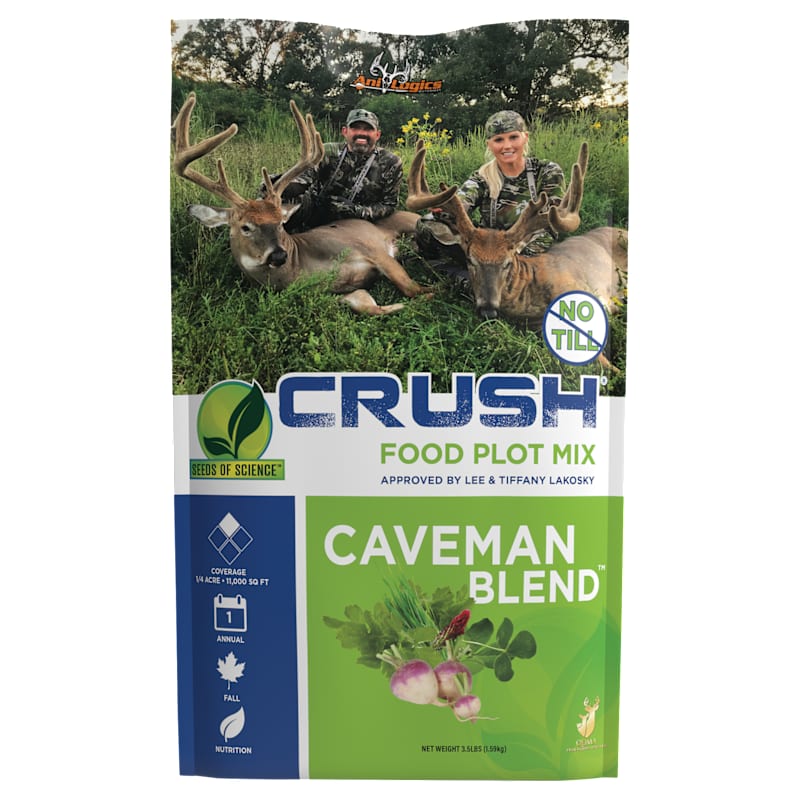 Ani-Logics CRUSH Caveman Blend Food Plot Mix Deer Supplement