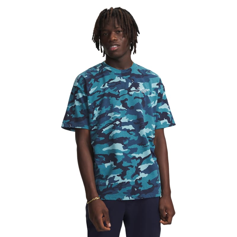 Under Armour Athletic Department Printed Heavyweight Short-Sleeve Shirt