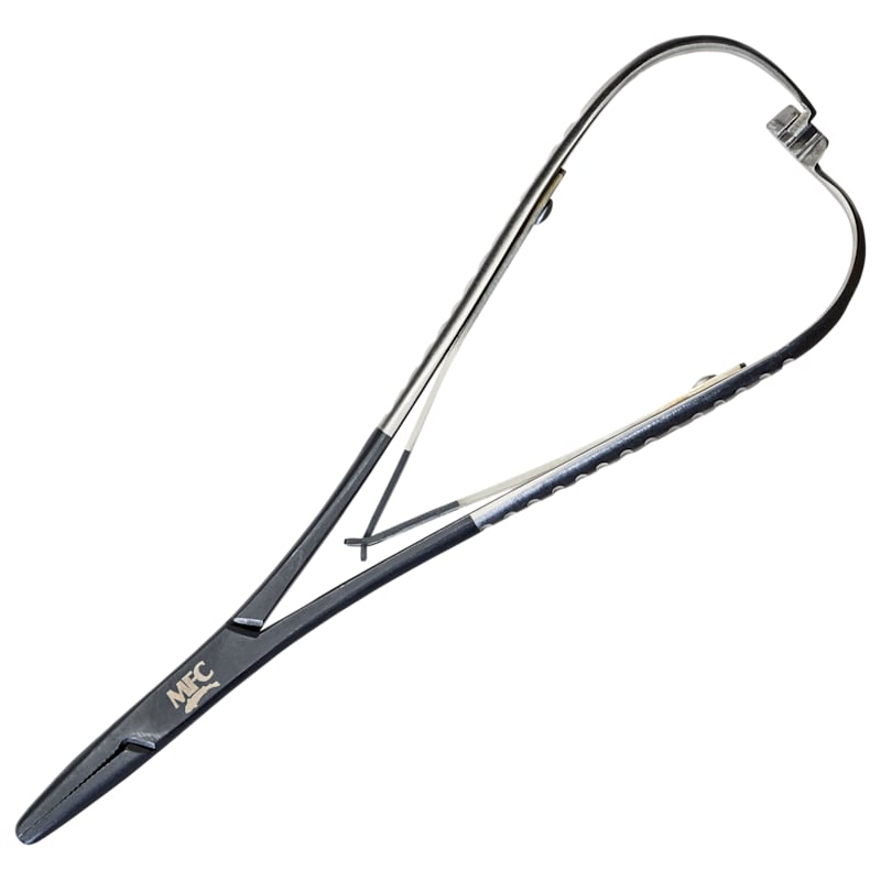 Montana Fly Company River Steel Mitten Clamp Forceps