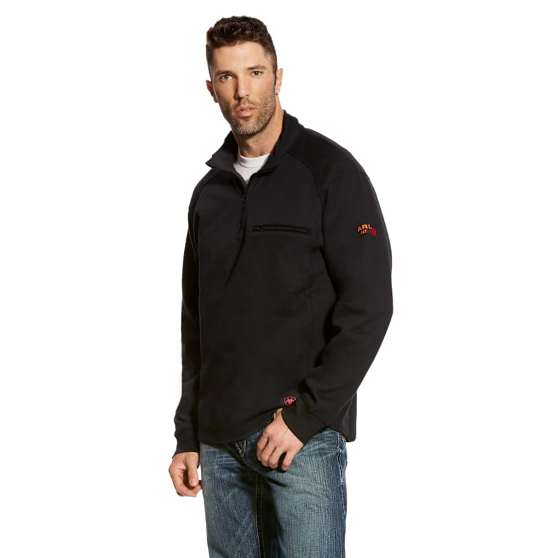 Ariat FR Rev Quarter-Zip Long-Sleeve Pullover for Men