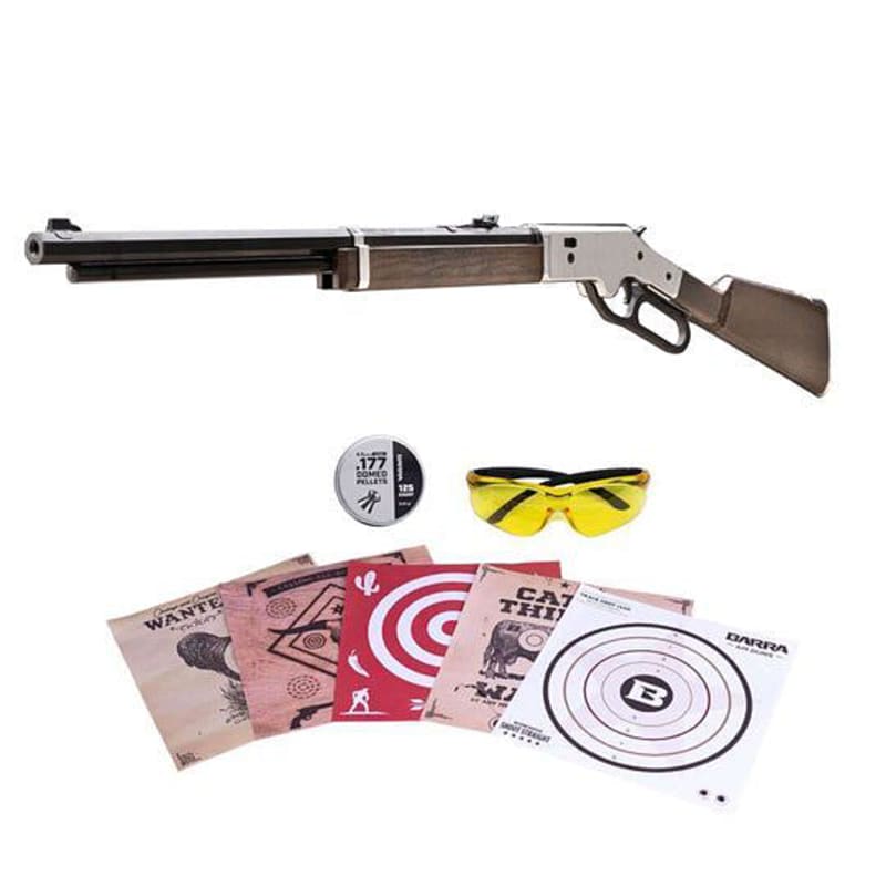 Barra Airguns Silver 1866 Cowboy Air Rifle Kit