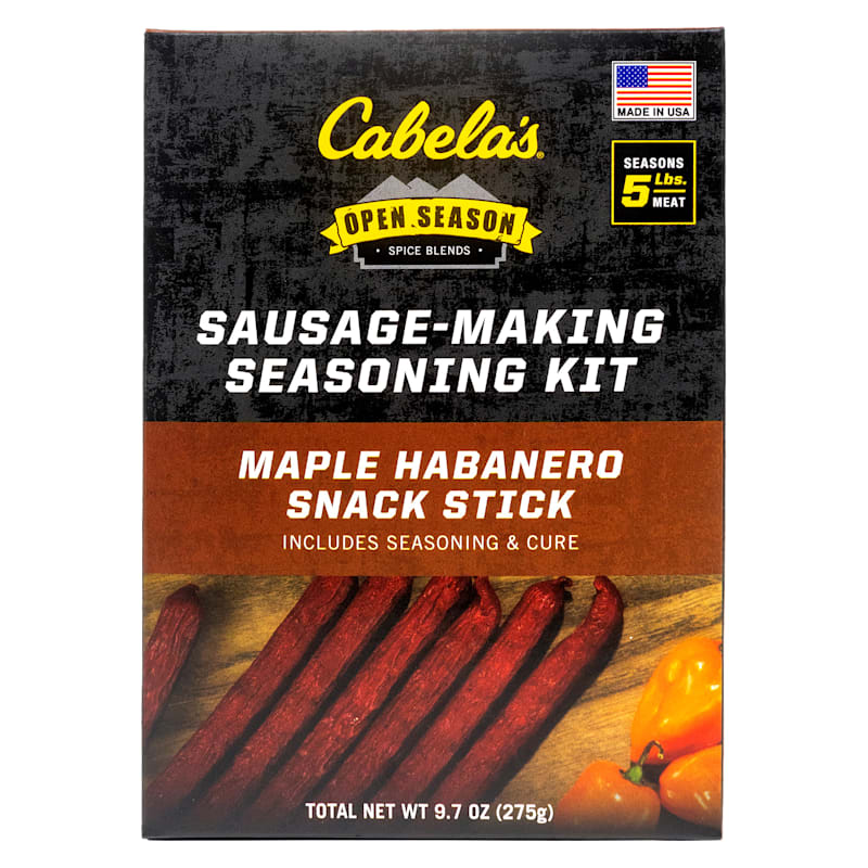 Cabela's Open Season Maple Habanero Snack Stick Sausage-Making Seasoning Kit