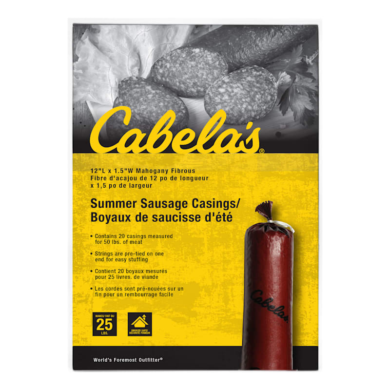 Cabela's Summer Sausage Casings