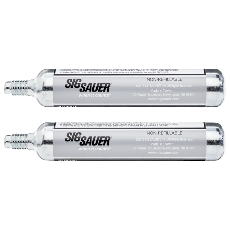 SIG SAUER Prefilled CO2 Cylinder