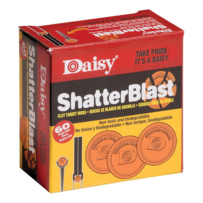 Daisy ShatterBlast Clay Targets Refill Disks 60-Pack