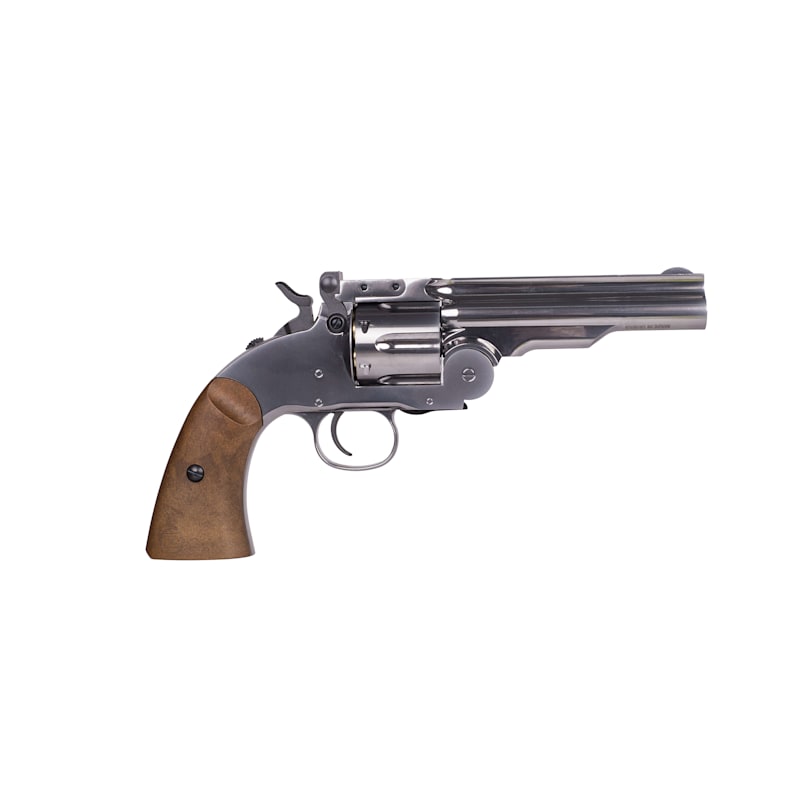 Barra Airguns Schofield No.3 Vintage Cowboy Series Western Revolver CO2 BB Pistol