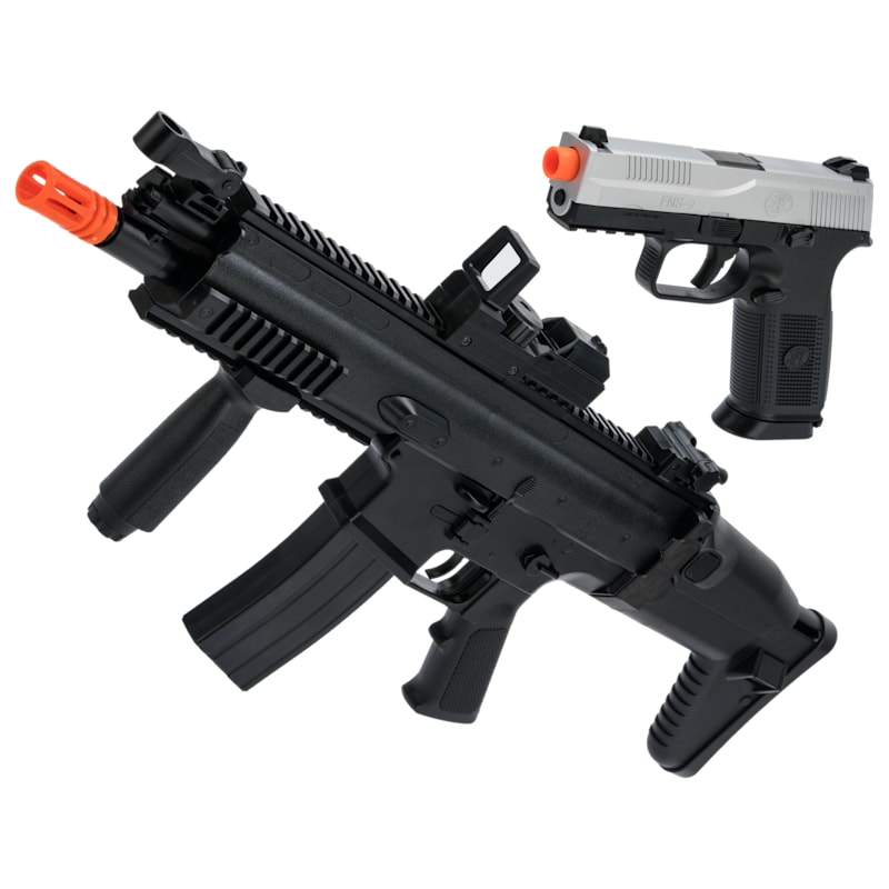 FN SCAR-L AEG Airsoft Rifle with FNS-9 Pistol Airsoft Starter Kit