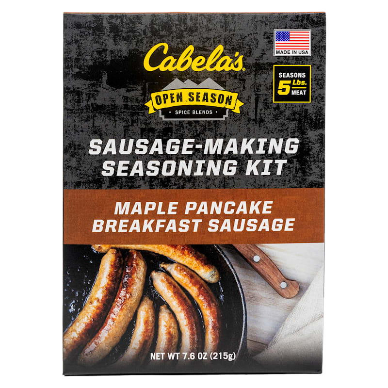 Cabela's Open Season Maple Pancake Breakfast Sausage-Making Kit