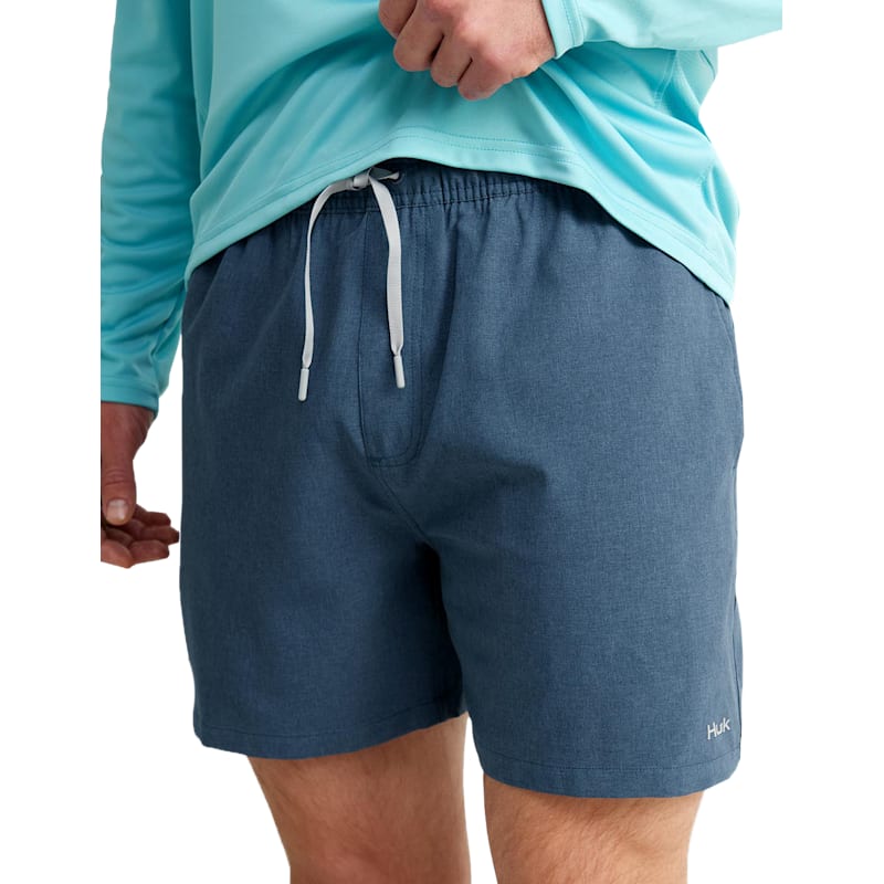 Huk Volley Rise Heather Shorts for Men