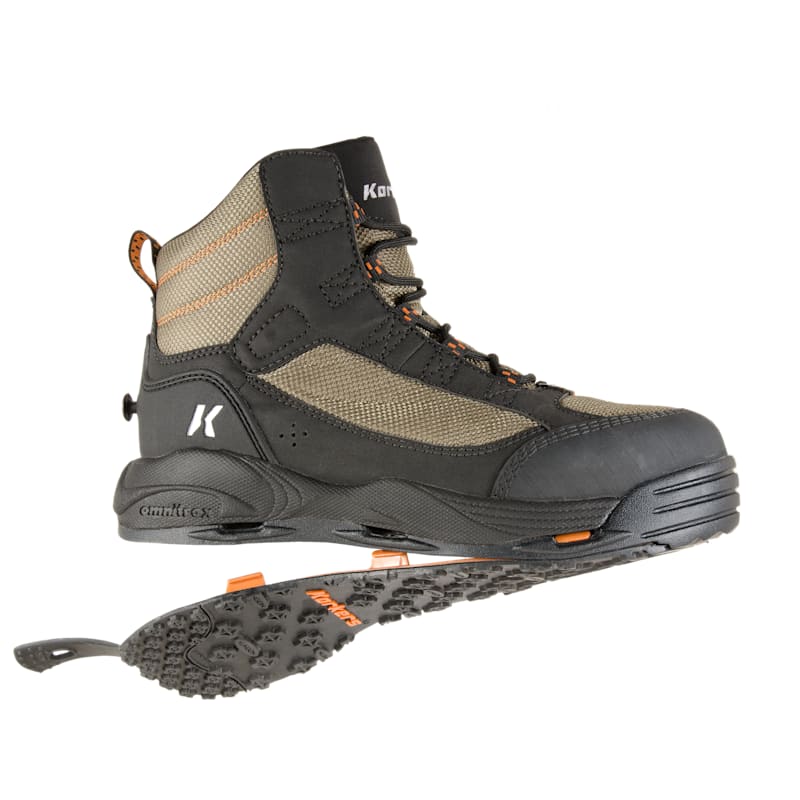 Korkers Greenback Felt/Kling-On Sole Wading Boots for Men