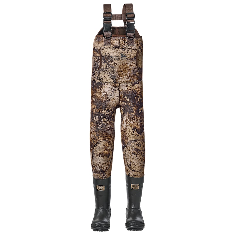 Northern Flight Neoprene Insulated Boot-Foot Hunting Chest Waders for Youth