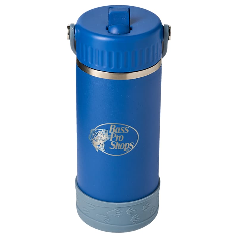 Bass Pro Shops Leakproof Straw Lid Water Bottle for Kids