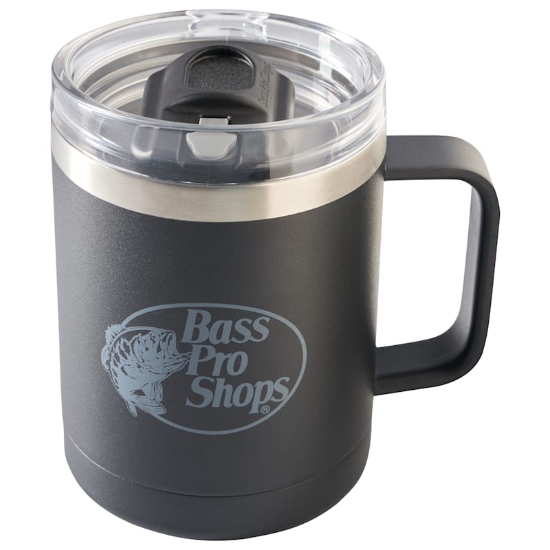 Bass Pro Shops 14-Oz. Coffee Mug with Multifunction Lid