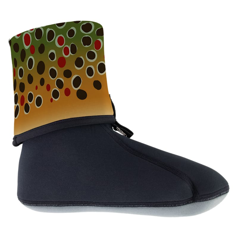 Cheeky Outdoor Neoprene Fish-Pattern Wading Socks for Men
