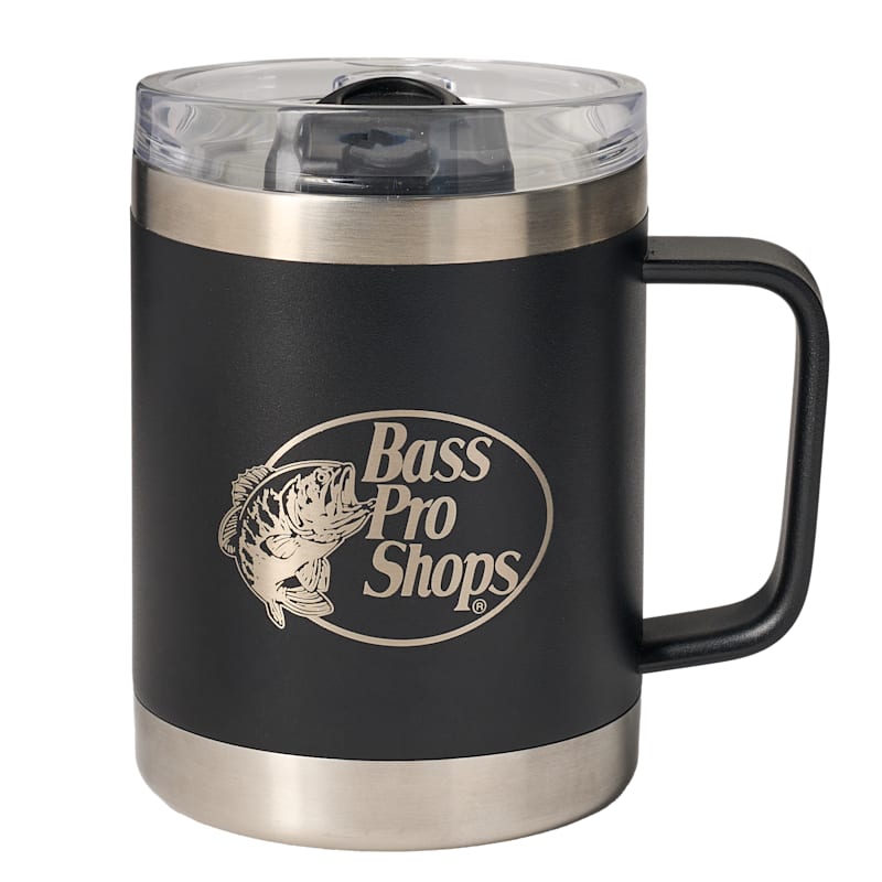 Bass Pro Shops 14-oz. Ceramic-Lined Coffee Mug with Multifunction Lid