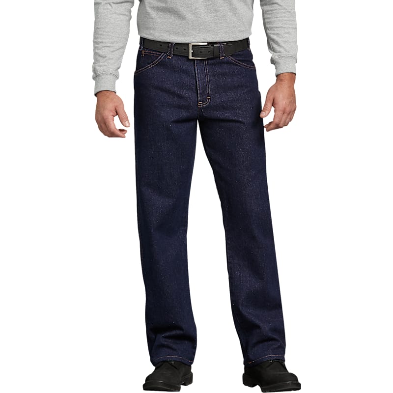 Dickies Straight-Fit 5-Pocket Denim Jeans for Men