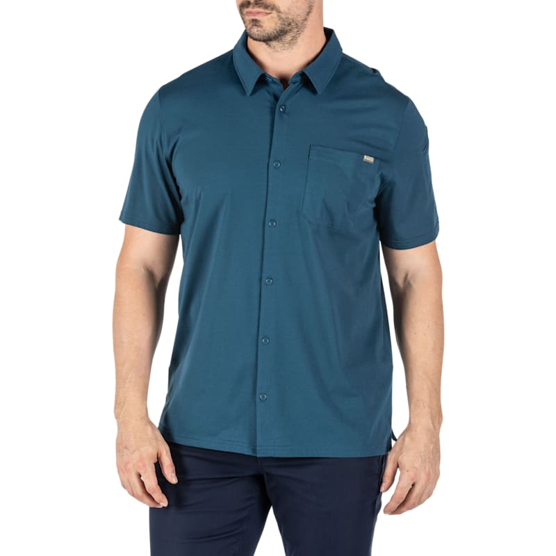 5.11 Tactical Venture Button-Down Tactical Short-Sleeve Shirt for Men