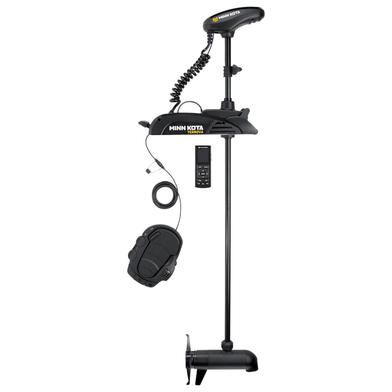 Minn Kota Terrova Freshwater Trolling Motor with Dual Spectrum CHIRP Sonar and Wireless Remote