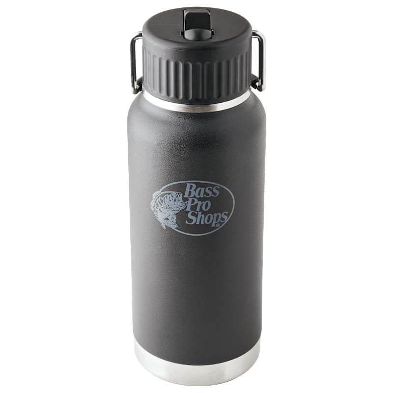 Bass Pro Shops Water Bottle with Straw Lid