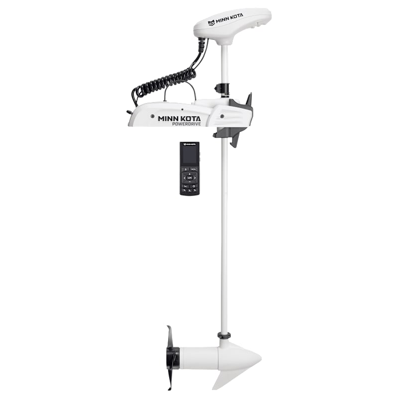 Minn Kota Riptide PowerDrive Saltwater Trolling Motor with Wireless Remote