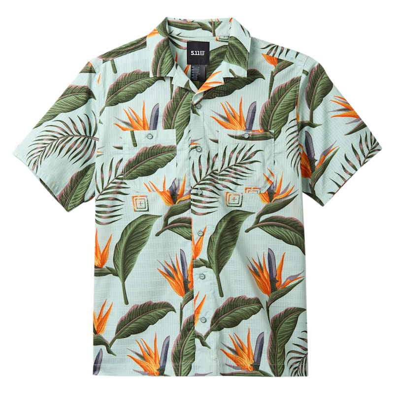 5.11 Tactical Adventure Print Short-Sleeve Shirt for Men