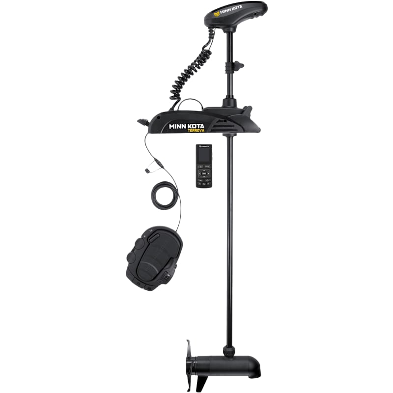 Minn Kota Terrova 2 Trolling Motor with DSC, Wireless Remote, and Foot Pedal