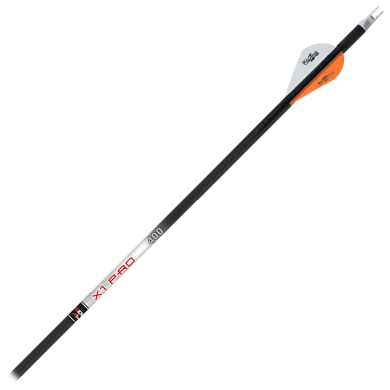 BlackOut X1 Pro Carbon Arrows with 2'' Vanes