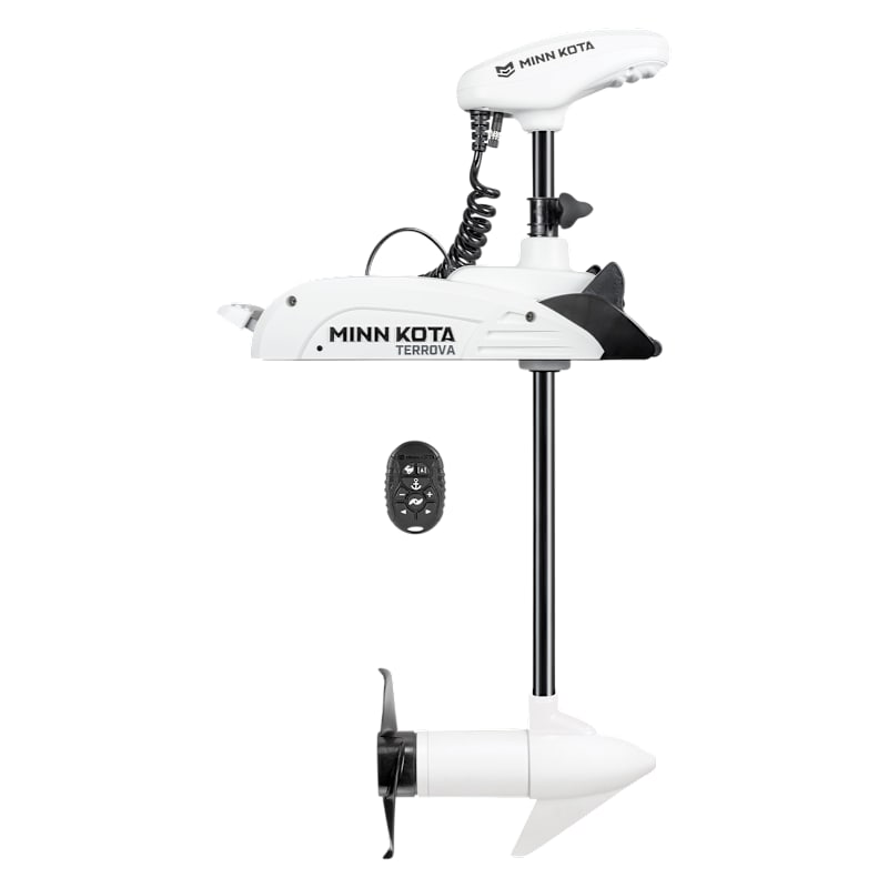 Minn Kota Riptide Kayak Terrova Trolling Motor with Micro Remote