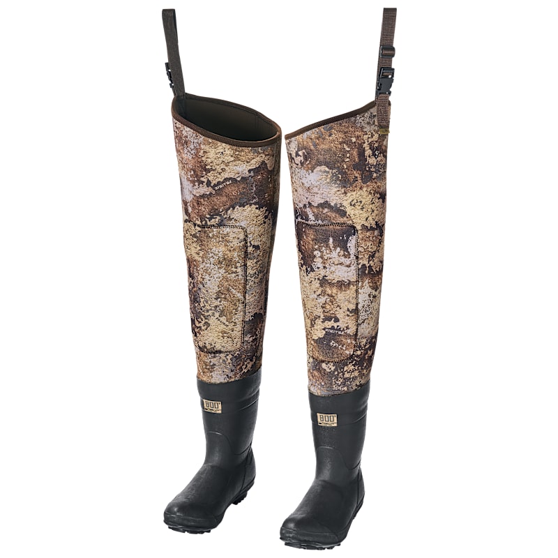 Northern Flight 5mm Armor-Flex Lug Sole Hip Waders for Men